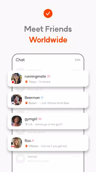 DaTalk: Chat, Make Friends Capture d'écran 3