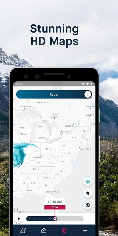 WeatherPro ဖန်သားပြင်ဓာတ်ပုံ 2