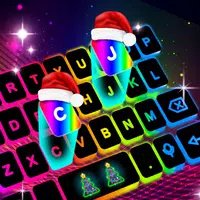 Neon LED Keyboard: RGB & Emoji