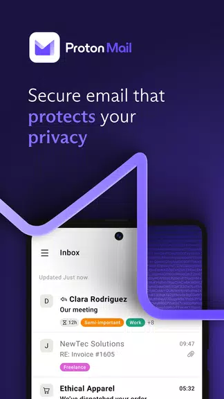 Proton Mail: Encrypted Email ภาพหน้าจอ 0