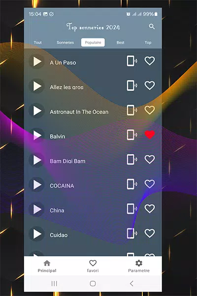Schermata Best Android Ringtones 2024 1