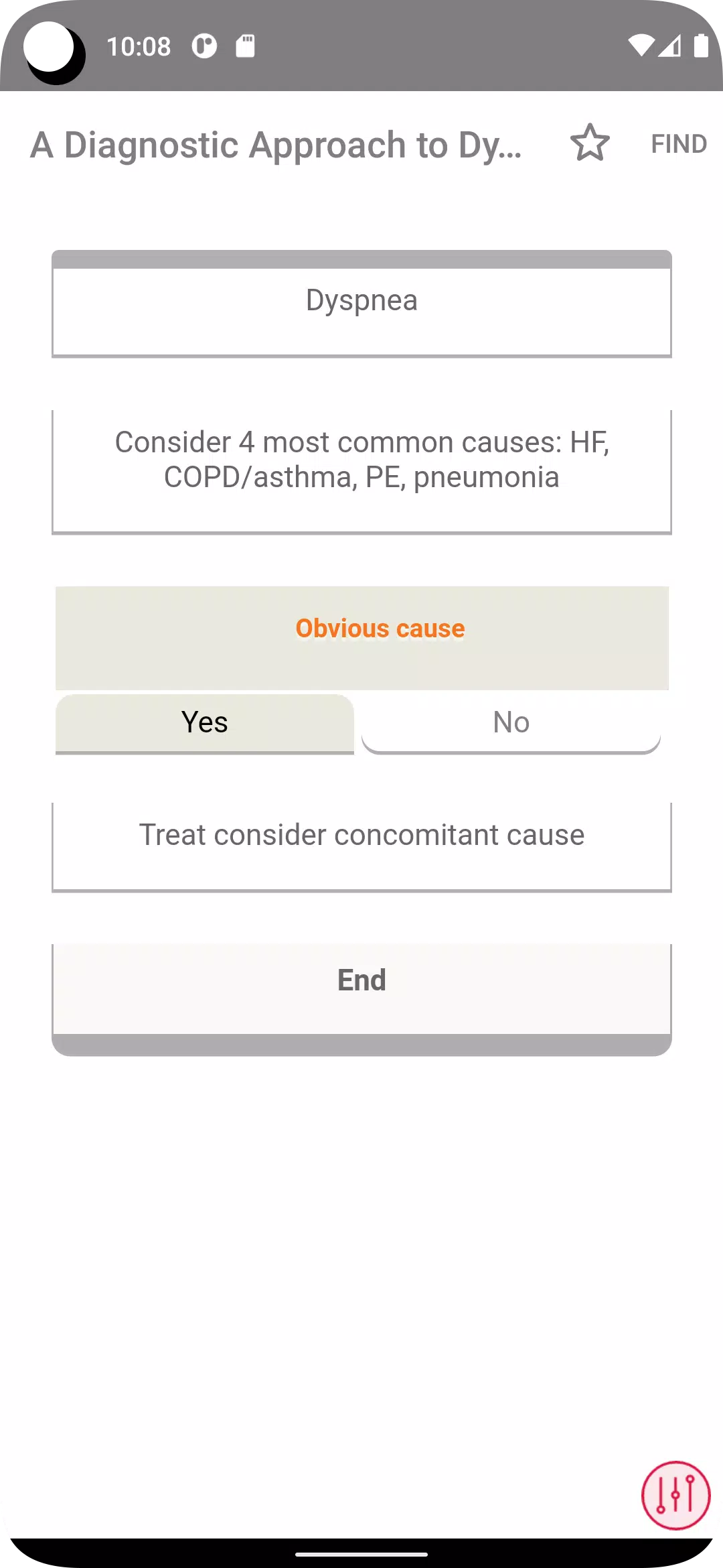 Symptom to Diagnosis Screenshot 3