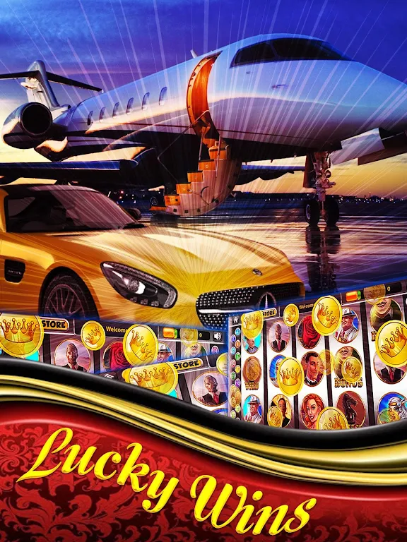 Jet Set Tycoon Slots Скриншот 1