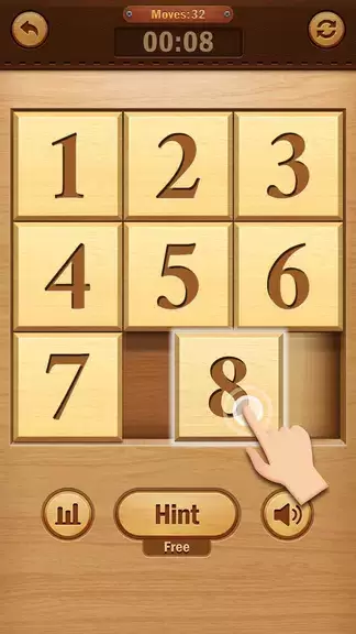 Number Puzzle - Sliding Puzzle Captura de pantalla 0