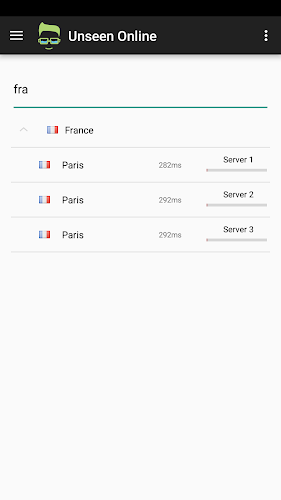 Schermata Unseen Online - Freedom VPN 0