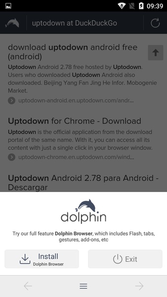 Dolphin Zero Incognito Browser 螢幕截圖 0