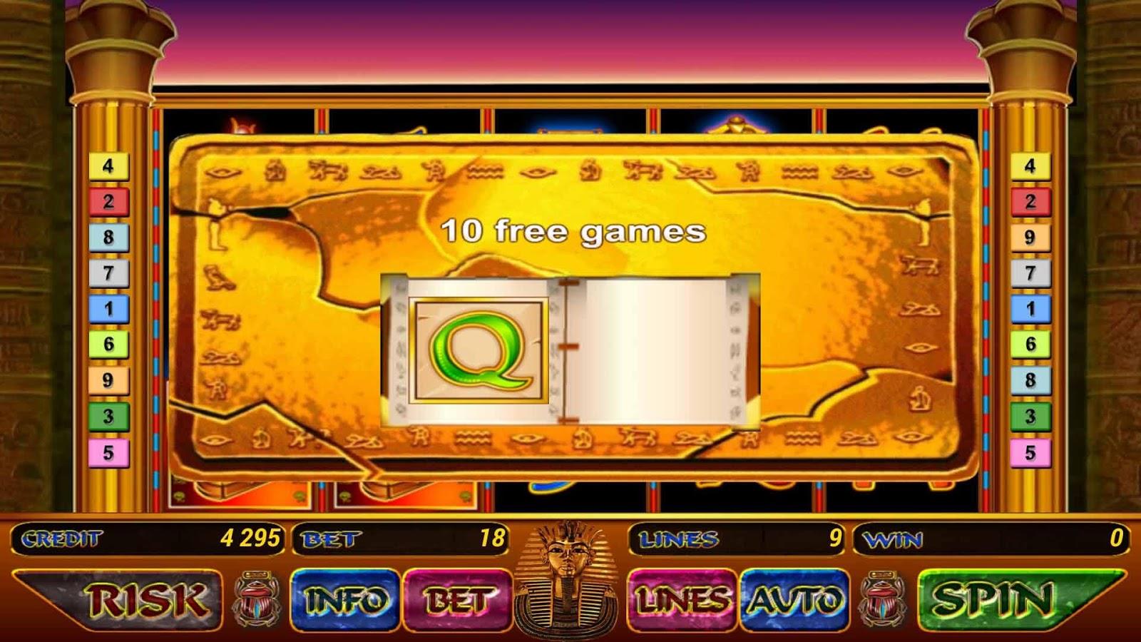 Book Of Ra Slot Screenshot 1