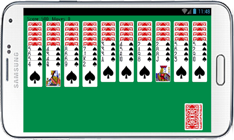 Spider Solitaire Free Game Fun Captura de tela 3