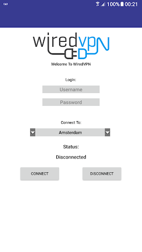 Wired VPN Client Captura de pantalla 0
