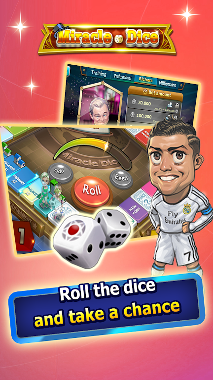 Miracle Dice Global 螢幕截圖 1