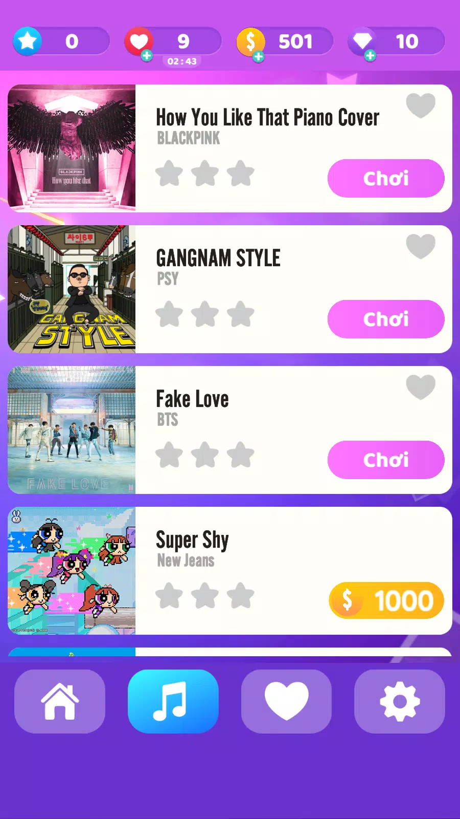Schermata Pink Piano Tiles Kpop 2025 0