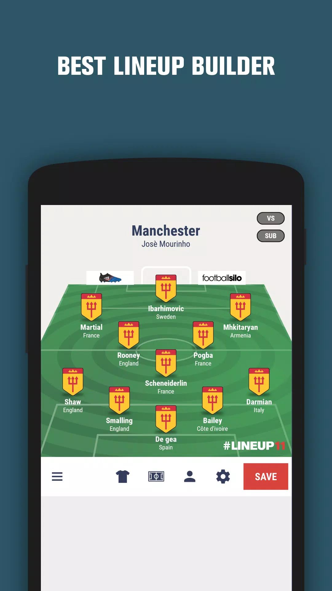 Schermata LINEUP11 1