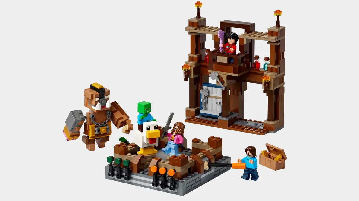 Minecraft Movie LEGO Sets dà un'idea di cui i mob appariranno nel film Black Jack