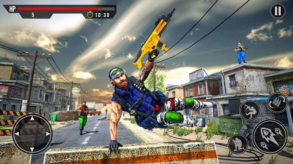 Commando Shooting Games Captura de tela 2