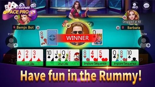 Teenpatti Ace Pro poker rummy Screenshot 3