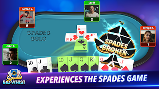 Schermata Spades: Bid Whist Classic Game 2