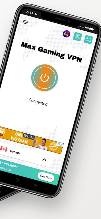 Max Gaming VPN - VPN For Games ภาพหน้าจอ 2