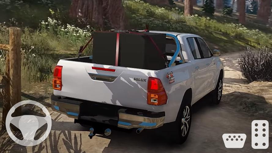 Hilux: Pickup Offroad 4x4 Captura de pantalla 2