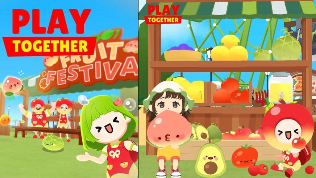 Wanneer schattig en fris samenkomen! Play Together Start een leuk fruitfestival