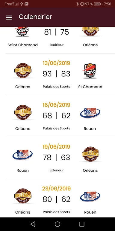 Orléans Loiret Basket - OLB Screenshot 2