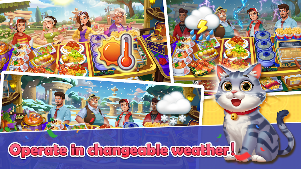 Rita's Food Truck:Cooking Game Mod 螢幕截圖 3