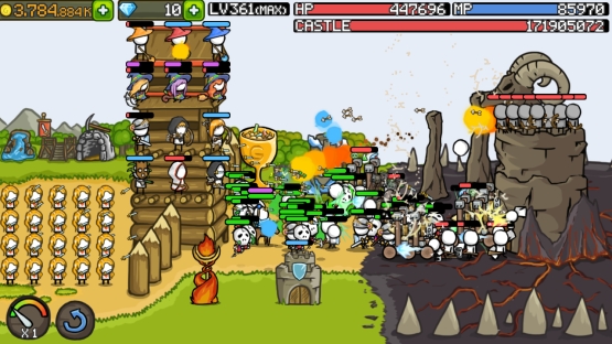 Grow Castle Tower Defense ဖန်သားပြင်ဓာတ်ပုံ 0