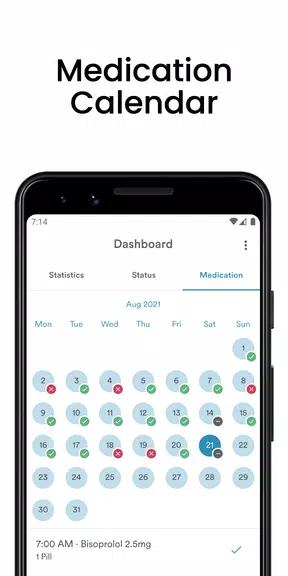 AVAX Blood Pressure Diary Captura de tela 3