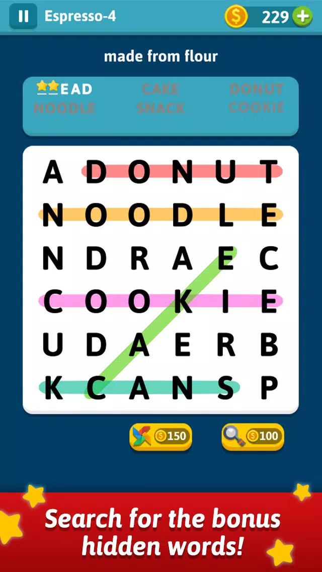 Word Search: Hidden Words Tangkapan skrin 3