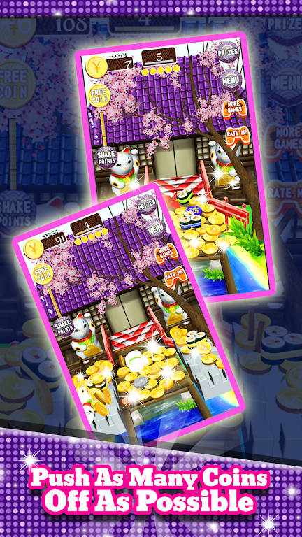 Coin Japan Pusher Fever Mania Screenshot 2