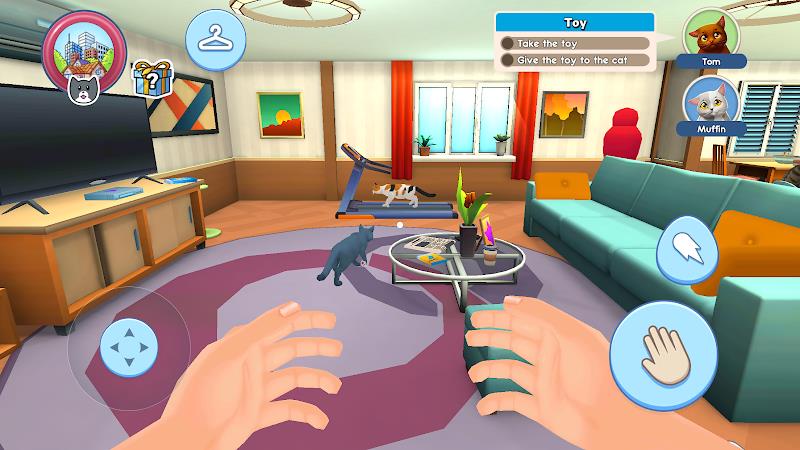 My Pets Cat Simulator Tangkapan skrin 0