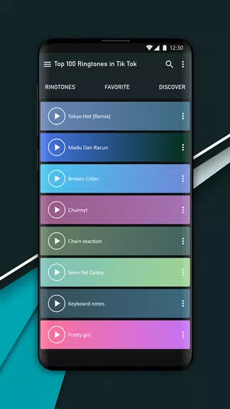 Top 100 Tik Tok Ringtones Schermafbeelding 1
