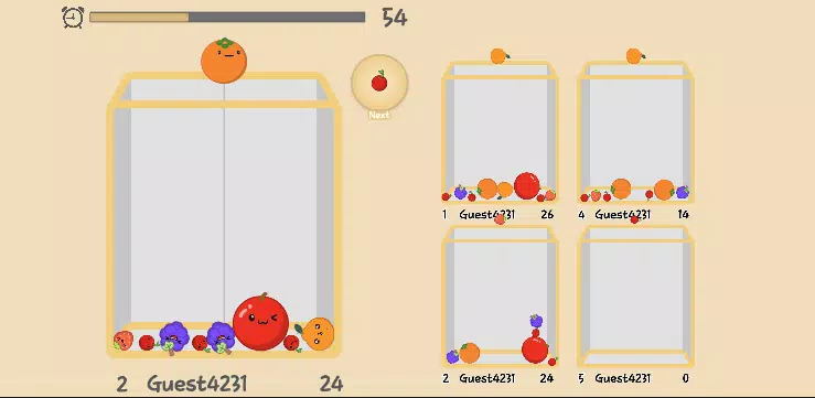 Watermelon Game Online Ảnh chụp màn hình 2