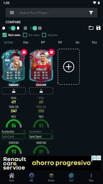 FUTBIN 24 Database & Draft应用截图第1张