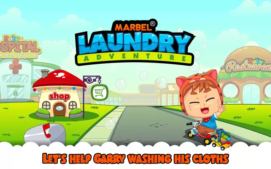 Marbel Laundry - Kids Game স্ক্রিনশট 0