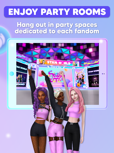 Stan World: Kpop Virtual World Schermafbeelding 1