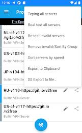 V2ray VPN-unmetered fast VPN ภาพหน้าจอ 1