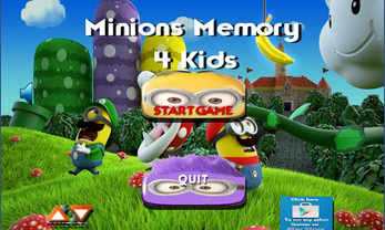 Minions Memory 4 Kids 螢幕截圖 1