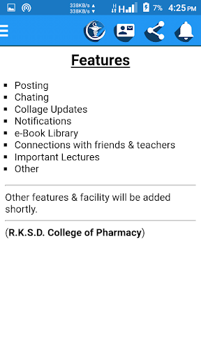 RKSD College of Pharmacy Tangkapan skrin 2