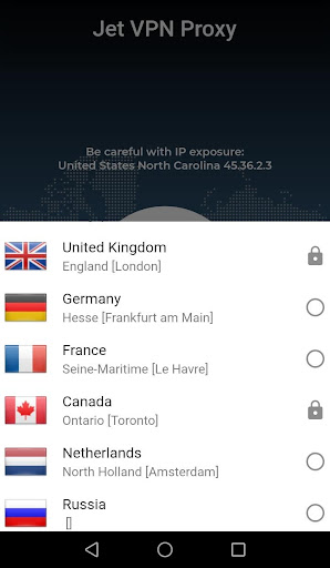 VPN Jet - Connectalbe Trustly! Screenshot 1