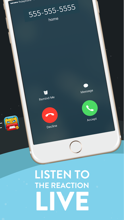 Prank Call Voice Changer App Скриншот 1