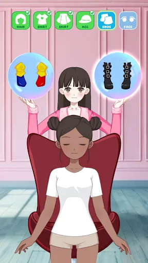 Left or right: Magic Dress up स्क्रीनशॉट 2