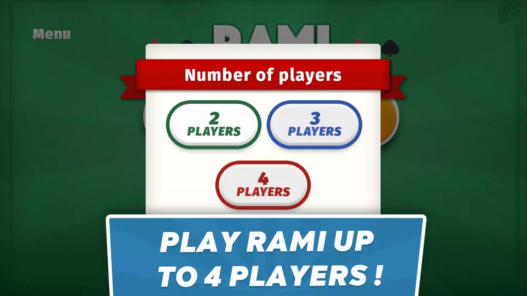 Rummy - classic card game 螢幕截圖 1