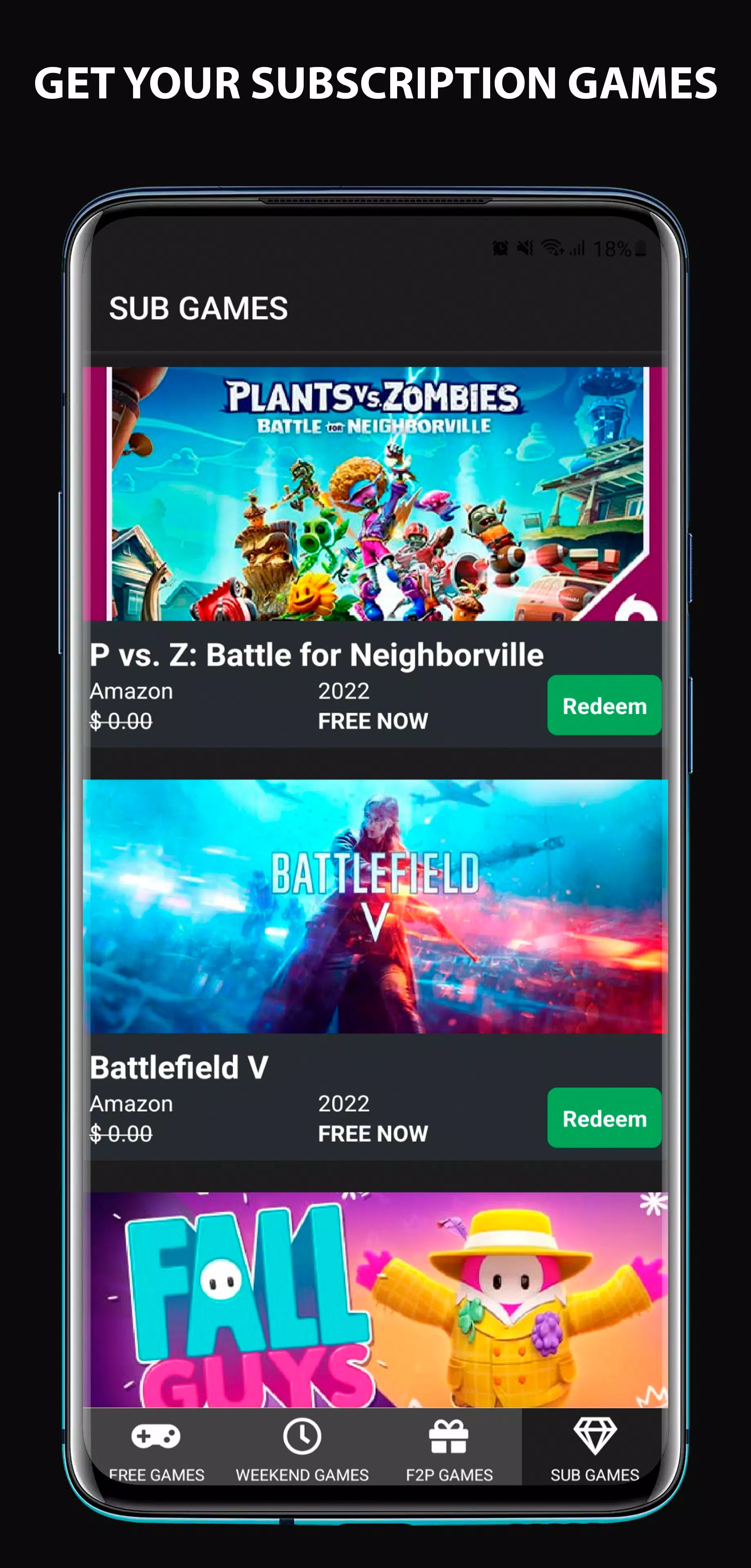 Schermata Epic Freebie Games Radar 3