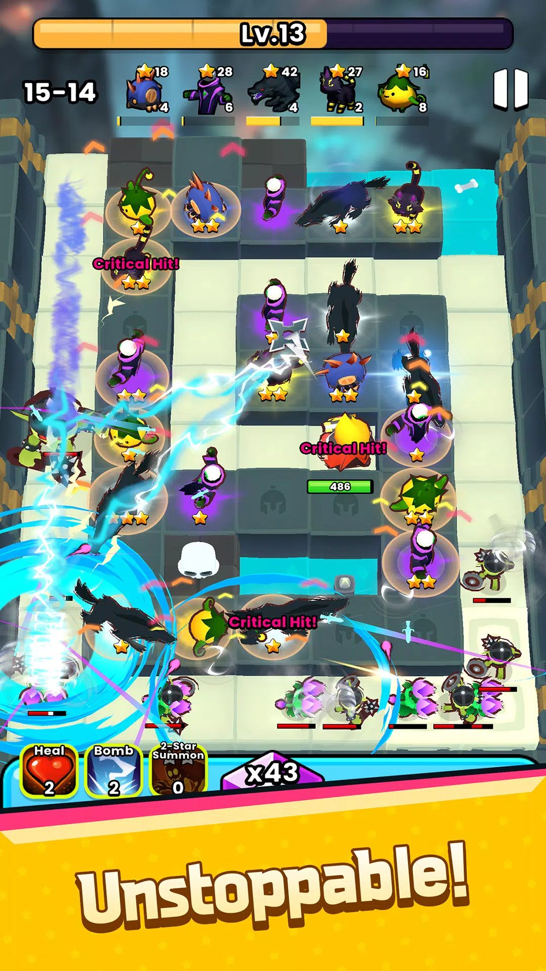 Monstars Evolution Defense TD ภาพหน้าจอ 3