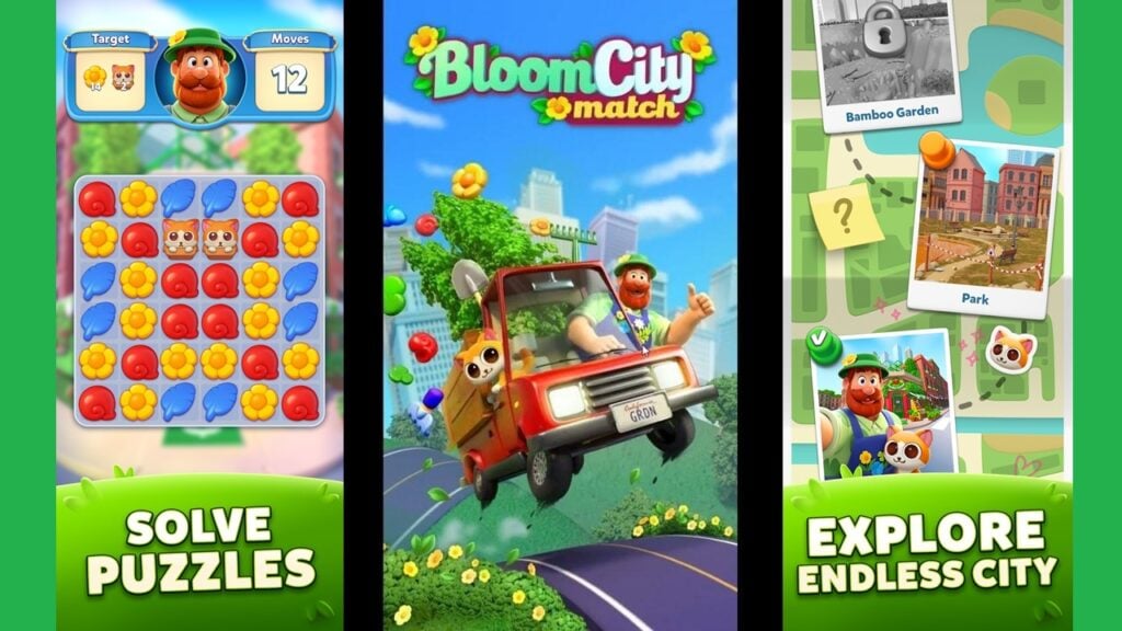 Rovio Soft запускает Bloom City Match, игру «три в ряд» для Android