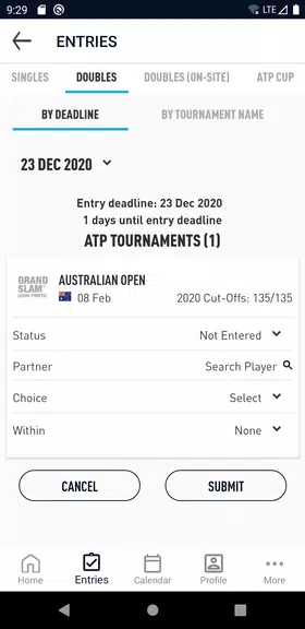 ATP PlayerZone Zrzut ekranu 3