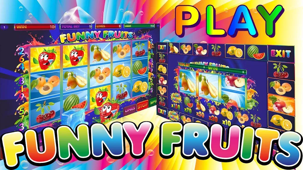 Funny Fruits Slot 螢幕截圖 2