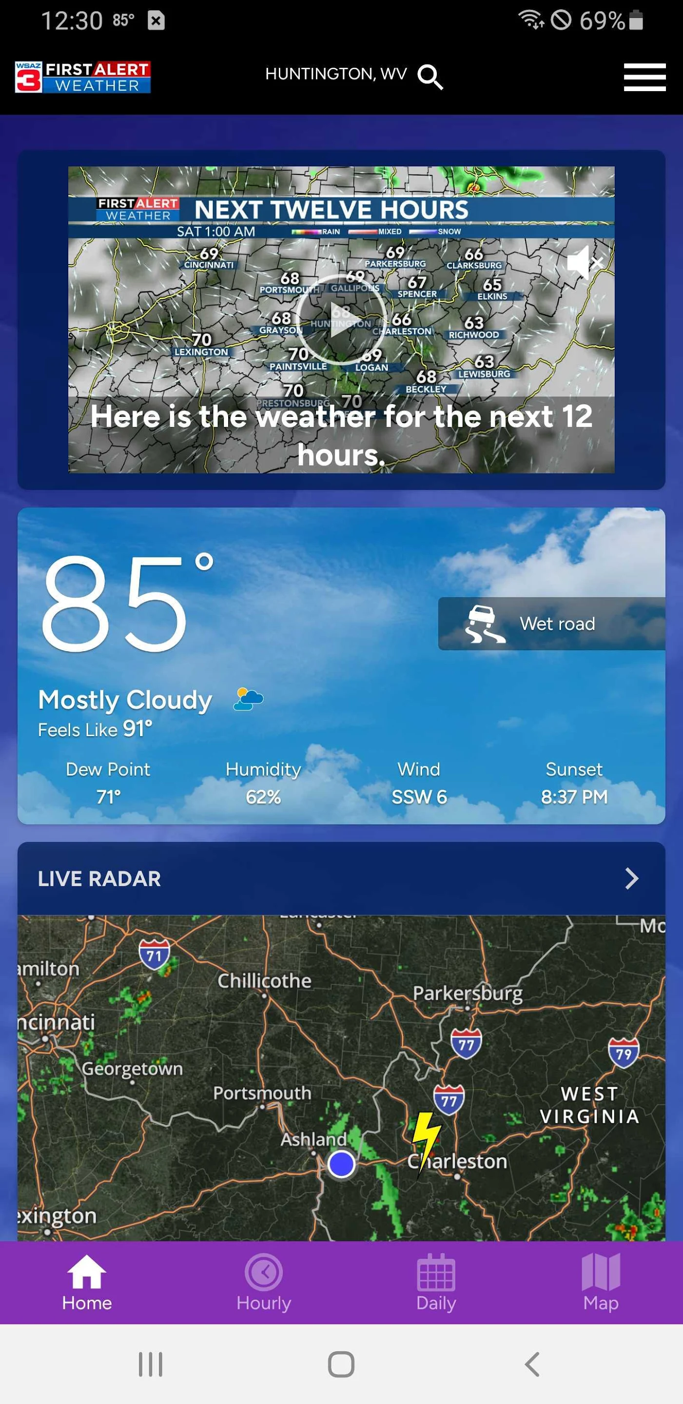 WSAZ First Alert Weather App Schermafbeelding 3