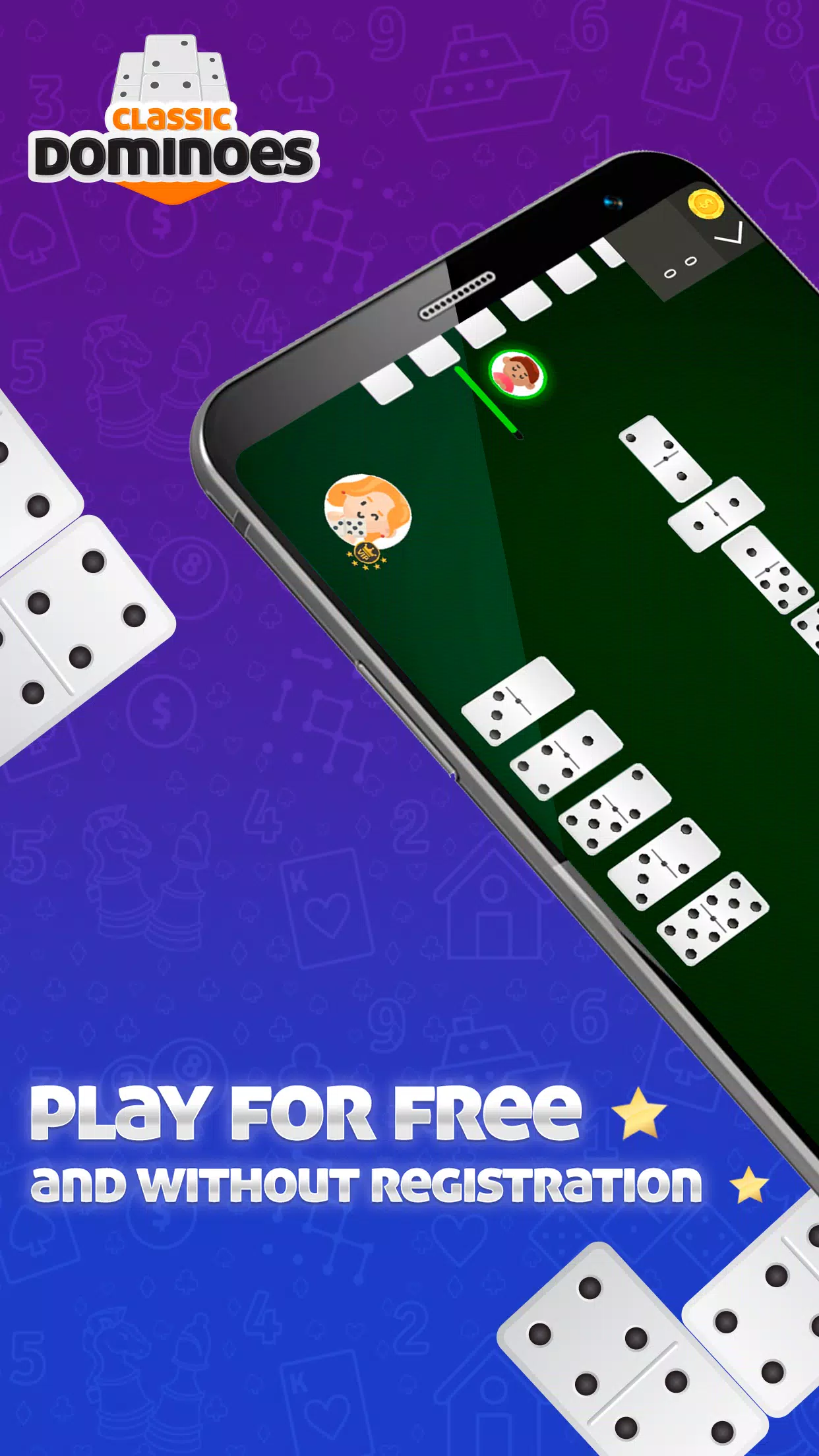 Dominoes Online - Classic Game ဖန်သားပြင်ဓာတ်ပုံ 1