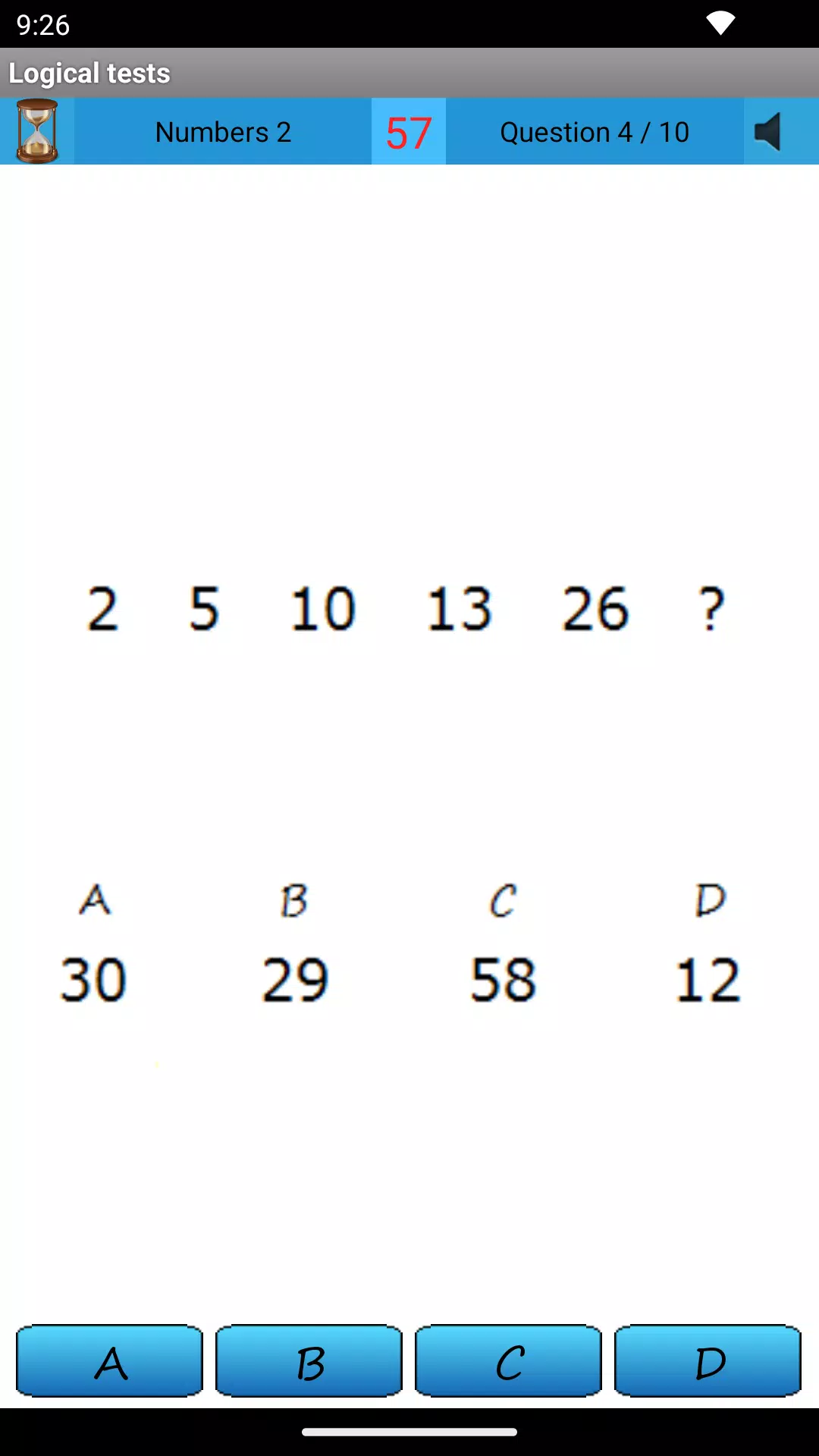 Logical tests Tangkapan skrin 1